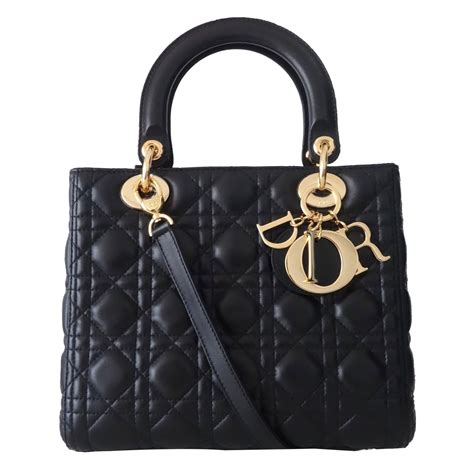 lady dior sac noir|Sac Lady D.